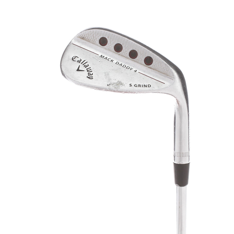 Callaway Mack Daddy 4 Steel Mens Right Hand Gap Wedge 52* 10 Bounce S Grind Stiff - True Temper Dynamic Gold S300