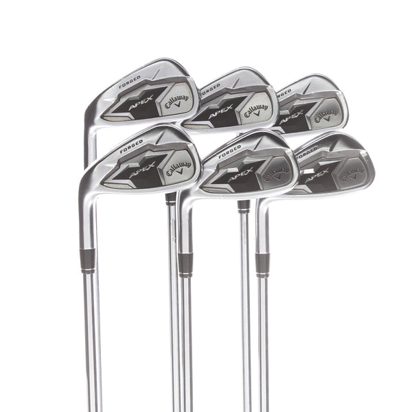 Callaway Apex CF19 Steel Mens Left Hand Irons 5-PW Stiff - N S Pro Modus3 Tour 105