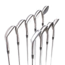 TaylorMade r7 Steel Mens Right Hand Irons 4-SW+AW Regular - TaylorMade T-Step 90