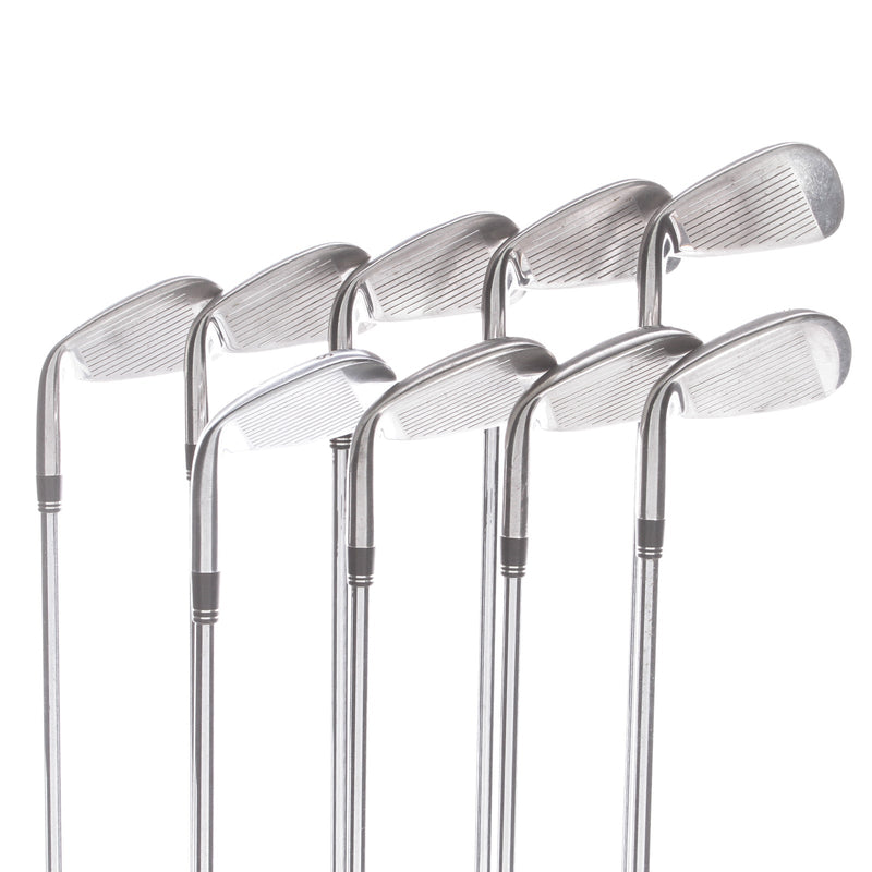 TaylorMade r7 Steel Mens Right Hand Irons 4-SW+AW Regular - TaylorMade T-Step 90