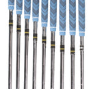 TaylorMade r7 Steel Mens Right Hand Irons 4-SW+AW Regular - TaylorMade T-Step 90