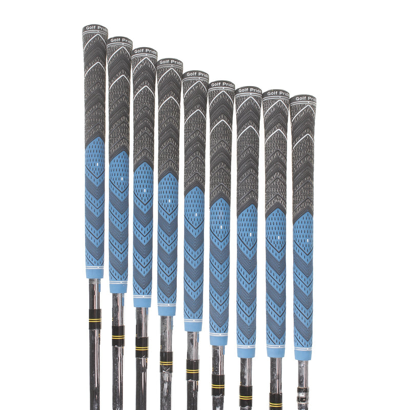 TaylorMade r7 Steel Mens Right Hand Irons 4-SW+AW Regular - TaylorMade T-Step 90