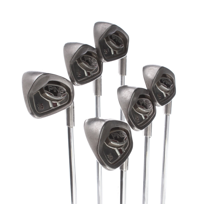 Ping i15 Steel Mens Right Hand Irons 5-PW Black Dot Regular - Ping AWT