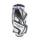 John Letters Cart Bag - White/Blue/Black