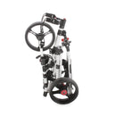 iCart Uno 3-Wheel Push Trolley - Black/White/Red