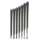 TaylorMade Qi Graphite Mens Left Hand Irons 5-SW Regular - KBS Max MT 85