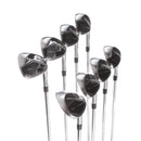 TaylorMade Qi Graphite Mens Right Hand Irons 4-SW Regular - KBS Max MT 85