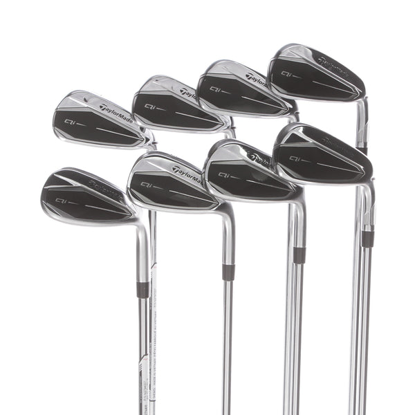 TaylorMade Qi Graphite Mens Right Hand Irons 4-SW Regular - KBS Max MT 85