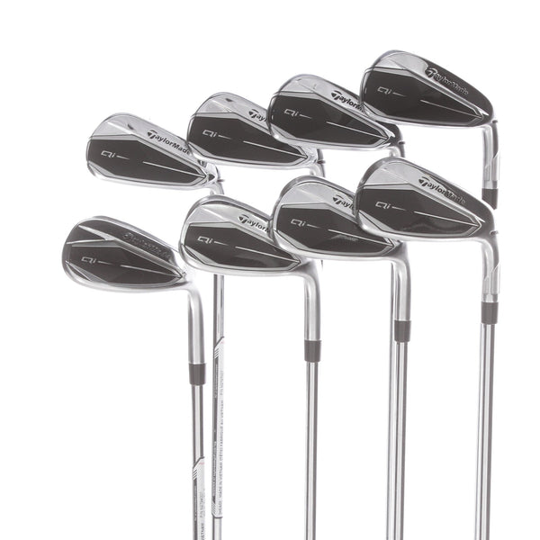 TaylorMade Qi Graphite Mens Right Hand Irons 4-SW Regular - KBS Max MT 85