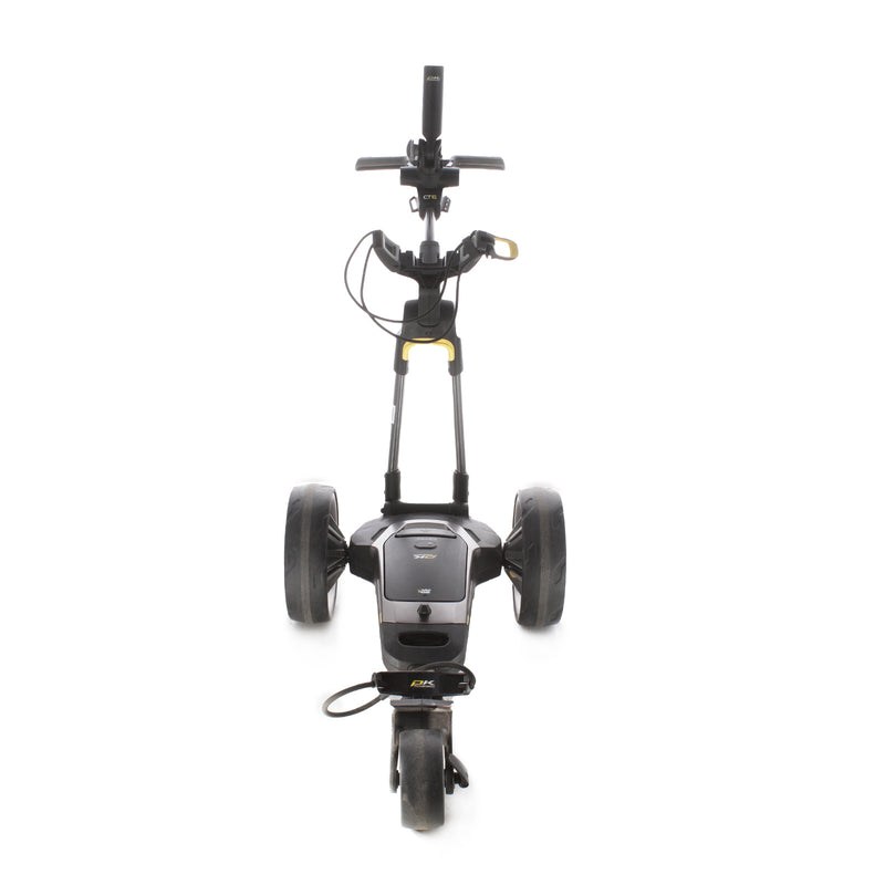 PowaKaddy CT6 3-Wheel Electric Trolley 18 Hole Lithium - Black