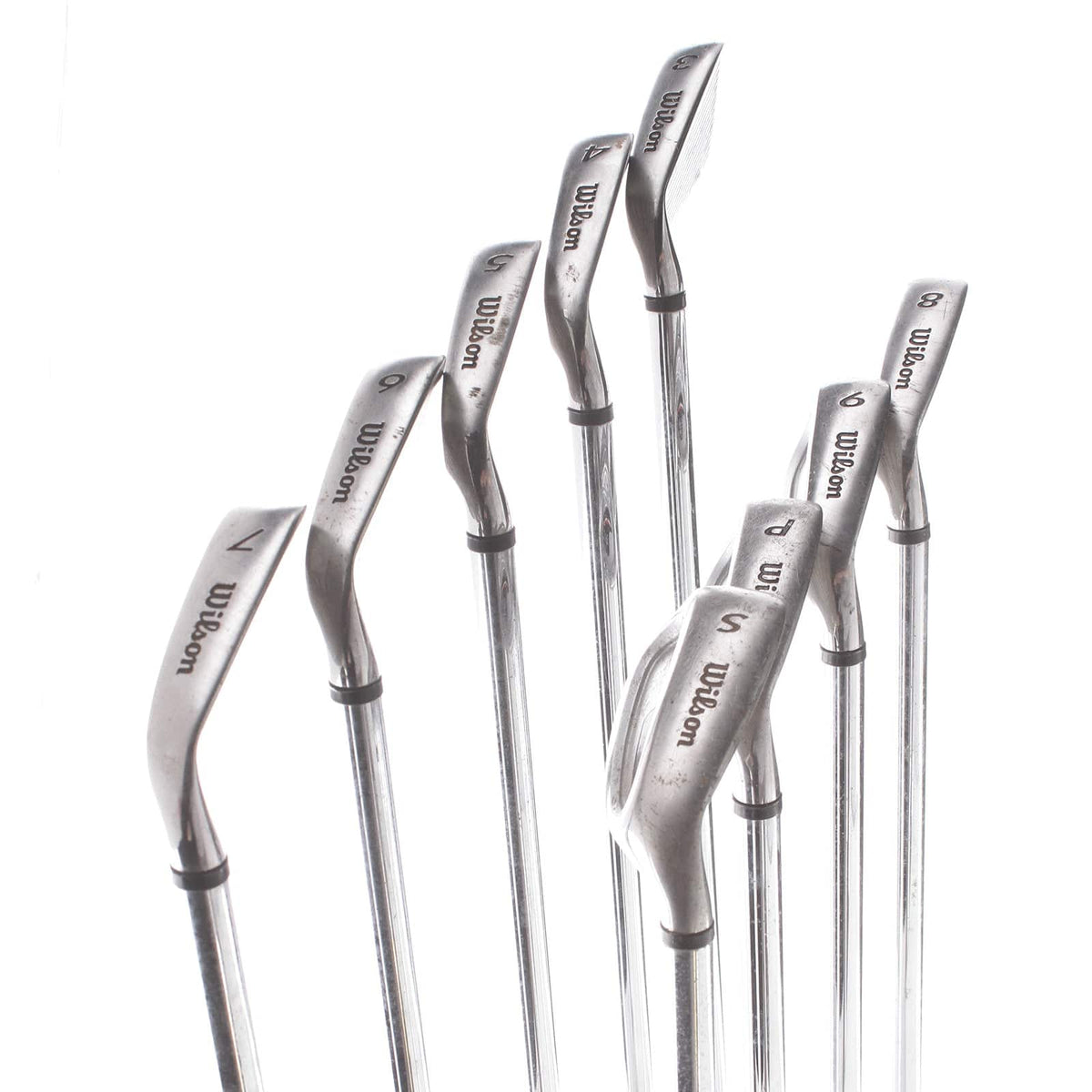 Wilson Fat Shaft Steel Mens Right Hand Irons 3-SW Regular - Fatshaft 5
