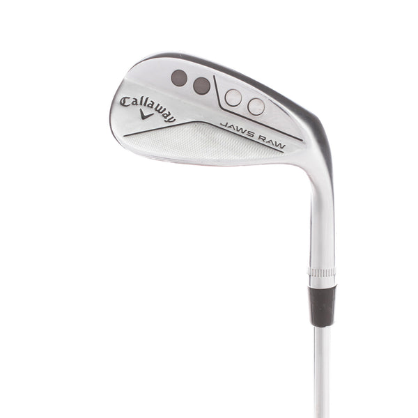 Callaway MD5 Jaws Raw Steel Mens Right Hand Sand Wedge 54* 10 Bounce S Grind Wedge - Dynamic Gold Spinner 115
