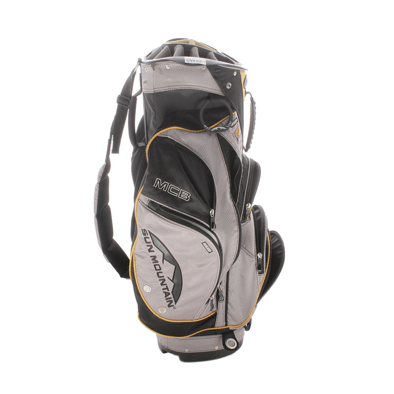 Sun Mountain MCB Cart Bag - Black/Grey/ Yellow