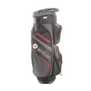Motocaddy Lite Series Cart Bag - Black/Red/Grey