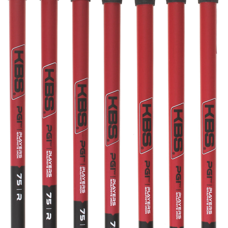 Cobra Aerojet One Length Graphite Mens Right Hand Irons 5-GW Regular - KBS PGI 75