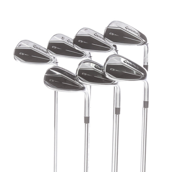 TaylorMade Qi Steel Mens Right Hand Irons 5-SW Regular - KBS Max MT 85