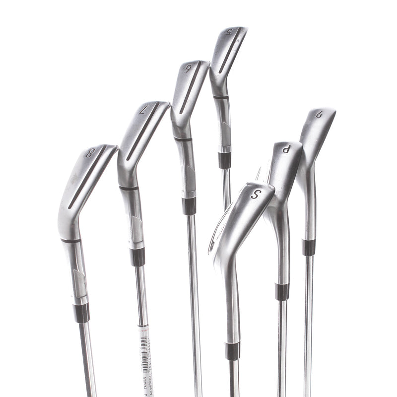TaylorMade Qi Steel Mens Right Hand Irons 5-SW Stiff - KBS Max MT 85