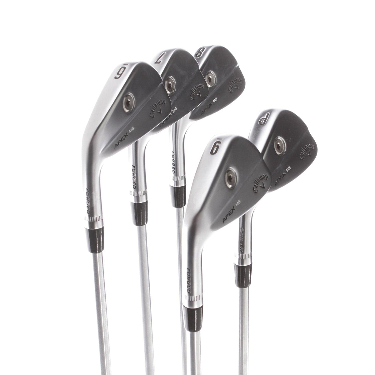 Callaway Apex MB 21 Steel Mens Left Hand Irons 6-PW Stiff - Project X