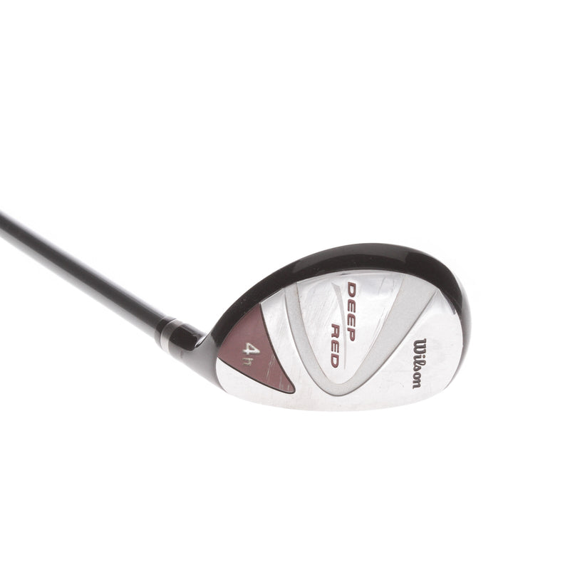 Wilson Deep Red Graphite Mens Right Hand 4 Hybrid 22* Uniflex - Deep Red 450