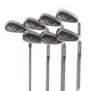 Ping GMax Graphite Mens Right Hand Irons 5-UW White Dot 3* Upright Regular - Ping CFS 70