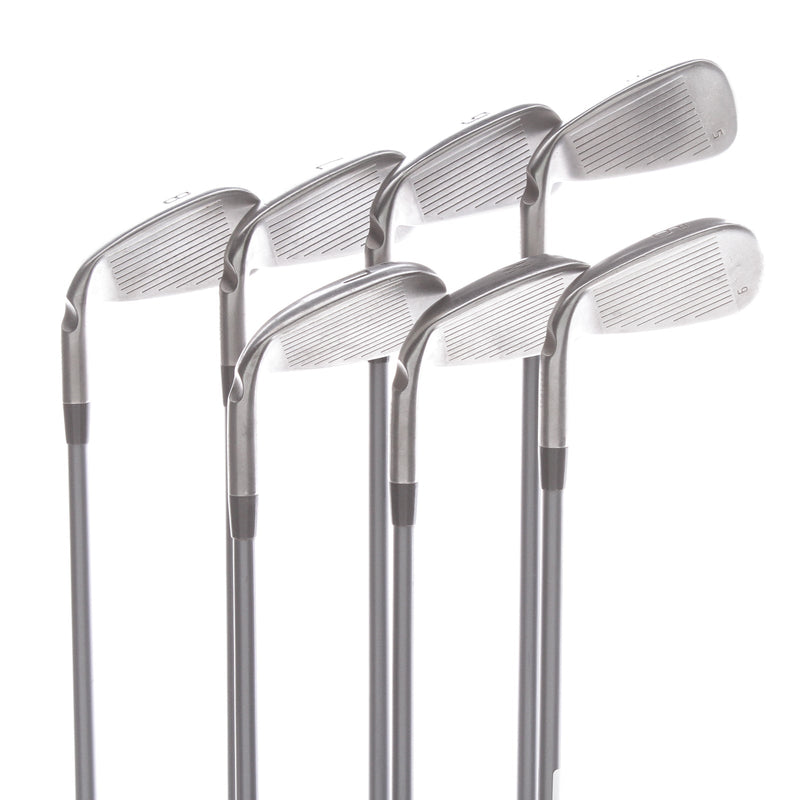 Ping GMax Graphite Mens Right Hand Irons 5-UW White Dot 3* Upright Regular - Ping CFS 70