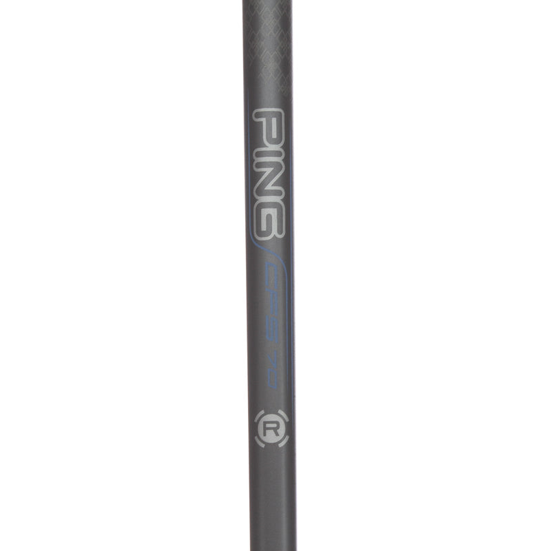 Ping GMax Graphite Mens Right Hand Irons 5-UW White Dot 3* Upright Regular - Ping CFS 70