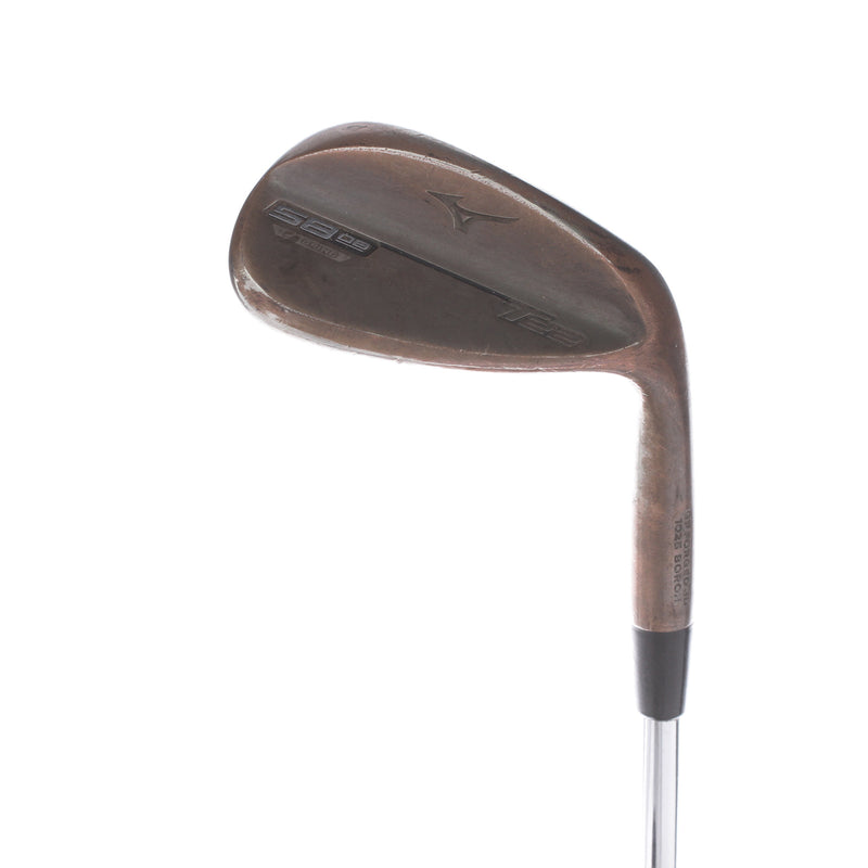 Mizuno T22 Steel Mens Right Hand Lob Wedge 58* 8 Bounce C Grind Stiff - True Temper Dynamic Gold S400