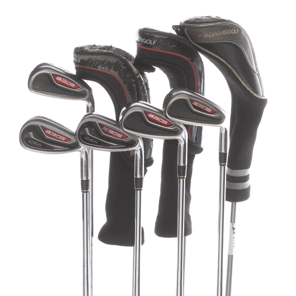 Adams a30s Hybrid Irons Steel/Graphite Mens Right Hand Irons 3-PW Regular -