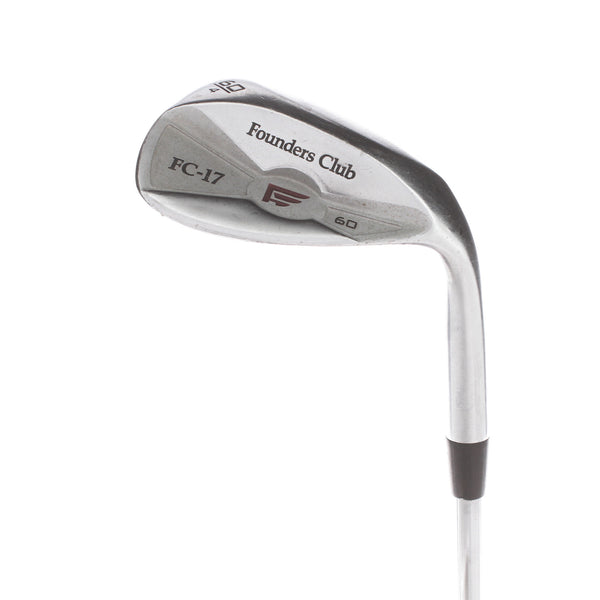 Founders Club FC-17 Steel Mens Right Hand Lob Wedge 60* 4 Bounce Wedge - Founders Club