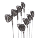 TaylorMade Burner 2.0 Steel Mens Right Hand Irons 4-SW Stiff - KBS Tour