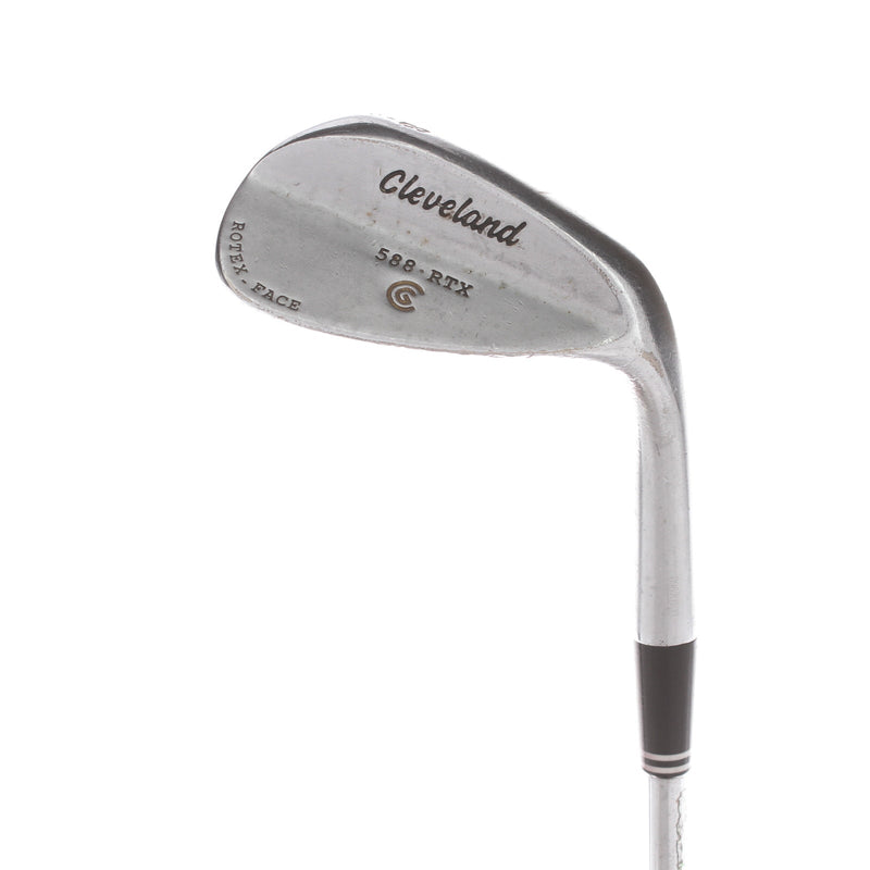 Cleveland 588 RTX Steel Mens Right Hand Lob Wedge 58* 12 Bounce Wedge - Dynamic Gold