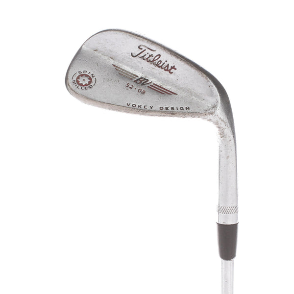 Titleist Vokey Spin Milled Steel Mens Right Hand Gap Wedge 52* 8 Bounce Wedge - BV Vokey