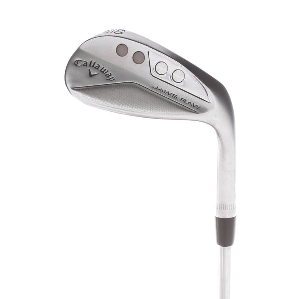Callaway Jaws Raw Steel Mens Right Hand Lob Wedge 60* 12 Bounce X Grind Stiff - Nippon N.S Pro Modus3 Tour 105