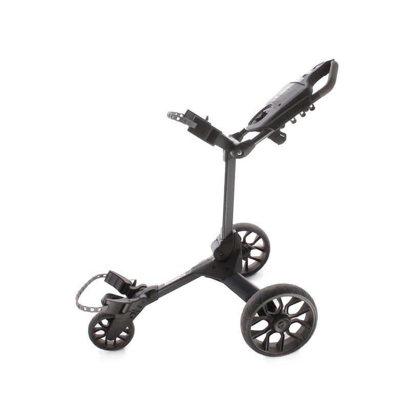Stewart Golf R1-S 3-Wheel Push Trolley - Black