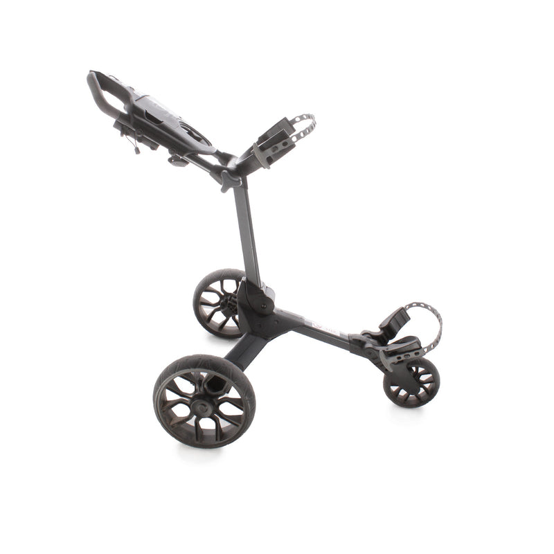 Stewart Golf R1-S 3-Wheel Push Trolley - Black
