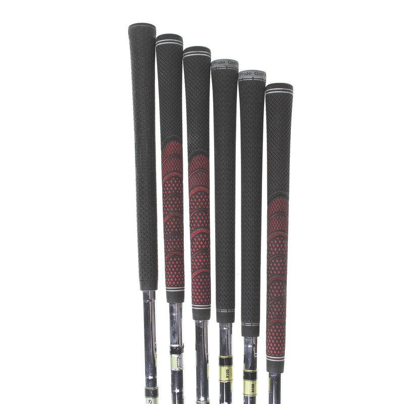 Ping S56 Steel Mens Right Hand Irons 4-9 White Dot 3* Upright Extra Stiff - Dynamic Gold X100