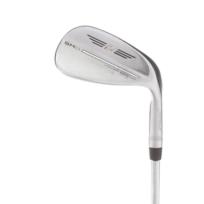Titleist Vokey SM9 Steel Mens Right Hand Gap Wedge 52* 12 Bounce F Grind Wedge - Rifle