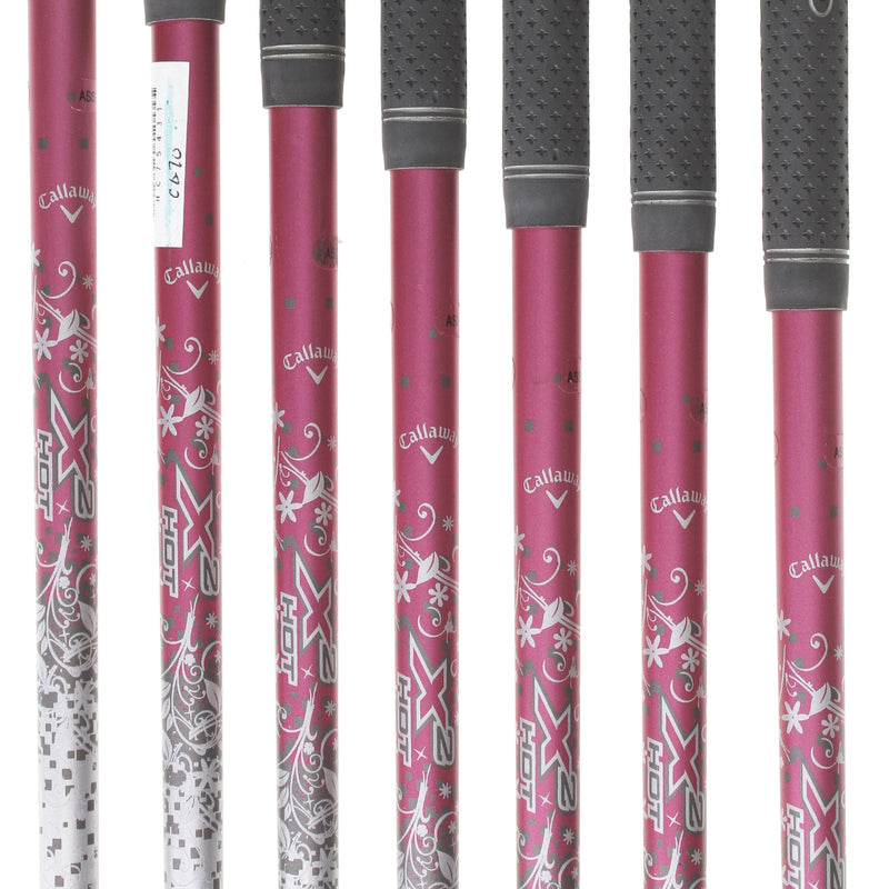 Callaway X2 Hot Graphite Ladies Right Hand Irons 5-SW Ladies - Callaway