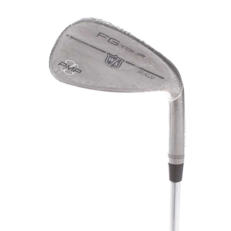 Wilson Staff FG Tour PMP Raw Steel Mens Right Hand Gap Wedge 48* 8 Bounce Stiff - Dynamic Gold 120 S300