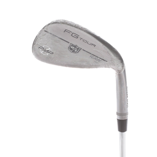 Wilson Staff FG Tour PMP Raw Steel Mens Right Hand Lob Wedge 58* 10 Bounce Stiff - Dynamic Gold 120 S300