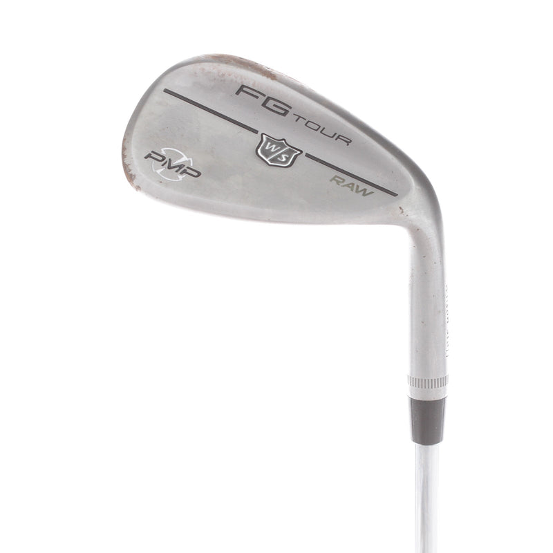 Wilson Staff FG Tour PMP Raw Steel Mens Right Hand Sand Wedge 56* 14 Bounce Stiff - Dynamic Gold 120 S300