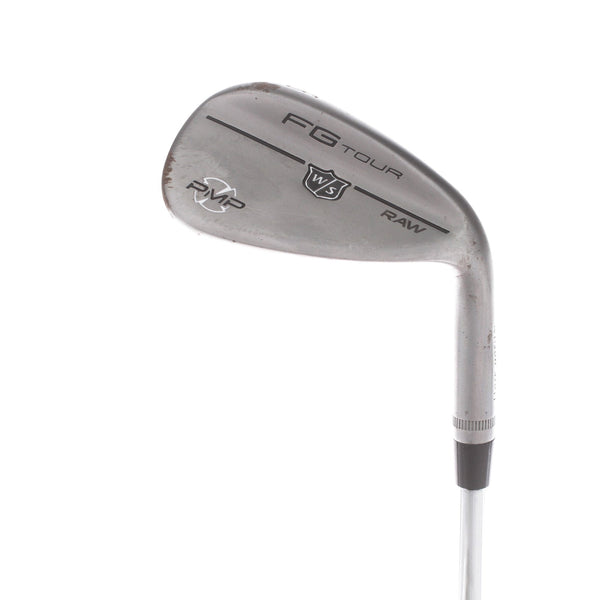 Wilson Staff FG Tour PMP Raw Steel Mens Right Hand Sand Wedge 56* 14 Bounce Stiff - Dynamic Gold 120 S300