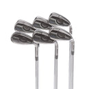 Ping G Series Steel Mens Right Hand Irons 6-SW White Dot 3* Upright Stiff - Ping AWT 2.0