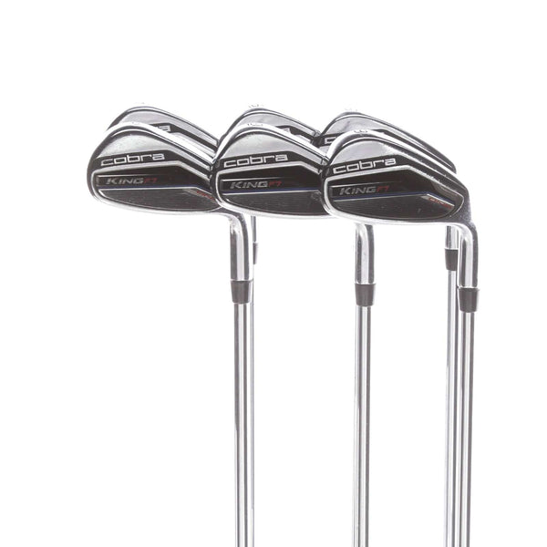 Cobra King F7 One Length Steel Mens Right Hand Irons 5-PW Stiff - Cobr