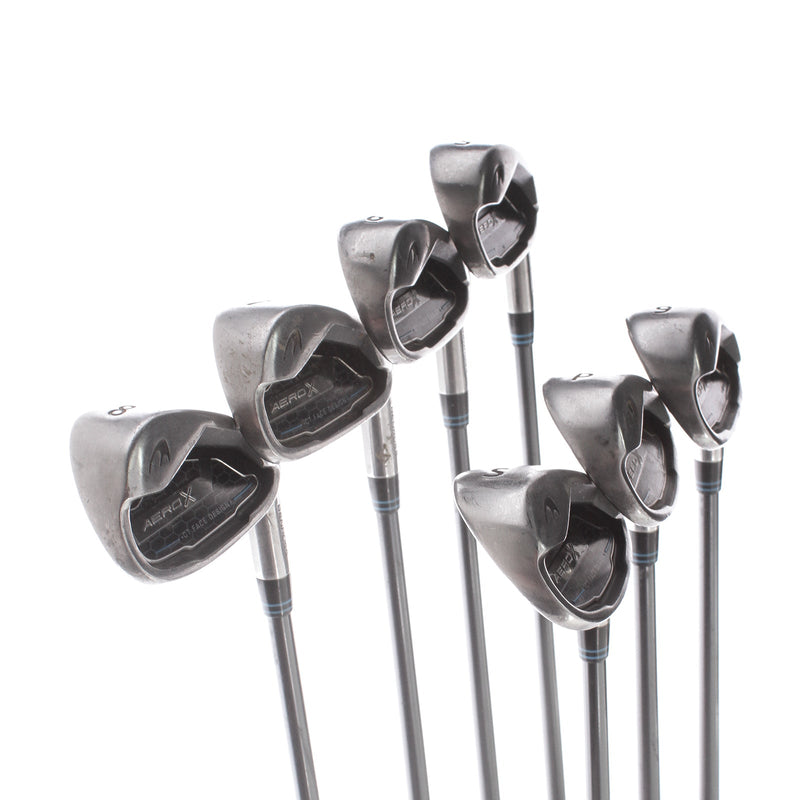 Benross Aero X Graphite Mens Right Hand Irons 5-SW Regular - Fujikura Vista Pro 50i