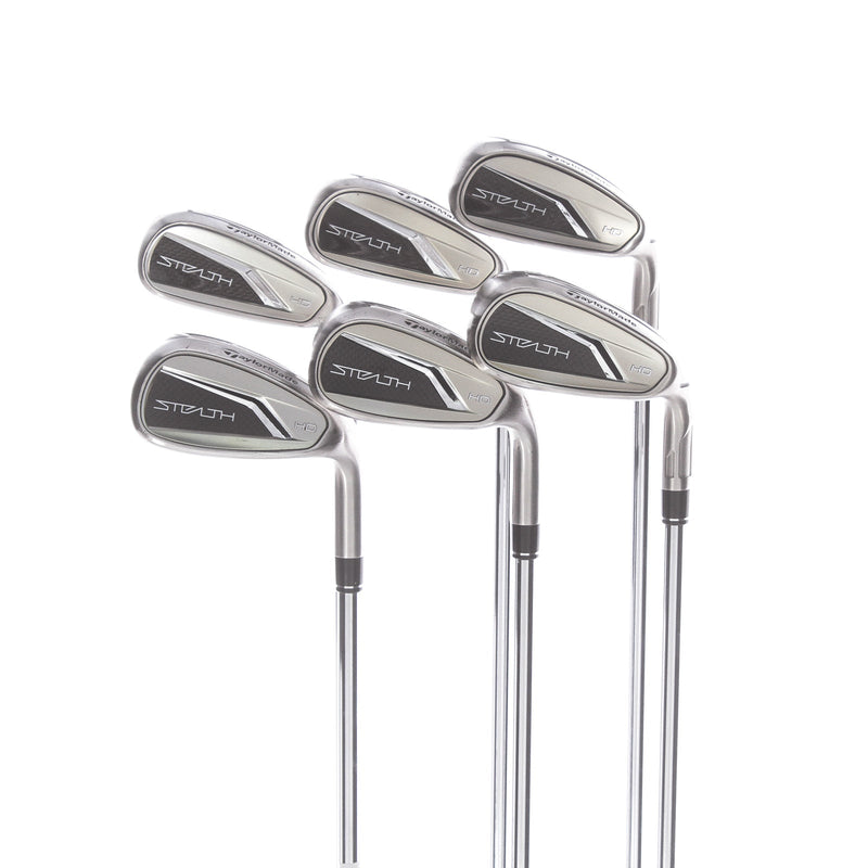 TaylorMade Stealth HD Graphite Mens Right Hand Irons 5-PW Regular - KBS Max MT 85