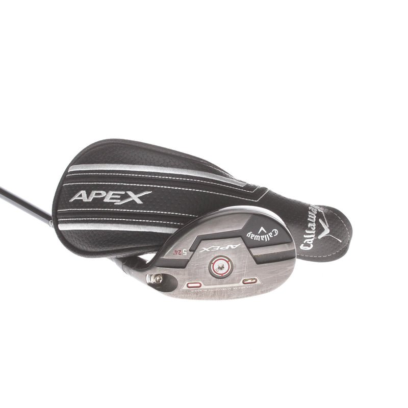 Callaway Apex 21 Graphite Mens Right Hand 5 Hybrid 24* Stiff - UST Mamiya Recoil Dart F4