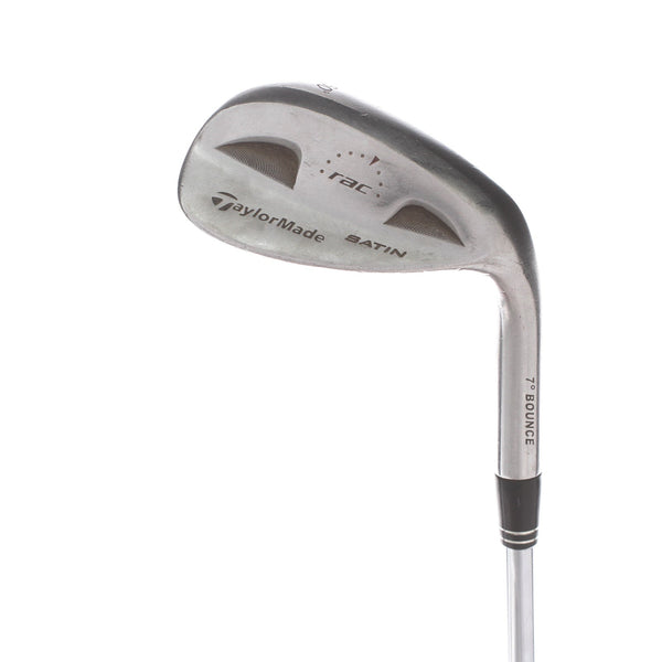 TaylorMade RAC Satin Steel Mens Right Hand Lob Wedge 60* 7 Bounce Wedge - TaylorMade
