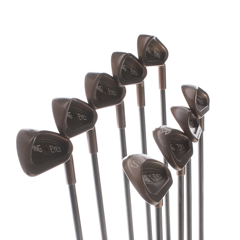 Ping Eye 2 Graphite Mens Right Hand Irons 3-SW Regular - Aldila VII