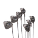 Ping i5 Steel Mens Right Hand Irons 4-PW Red Dot 1* Flat Regular - FCM 5.5 Rifle Flighted